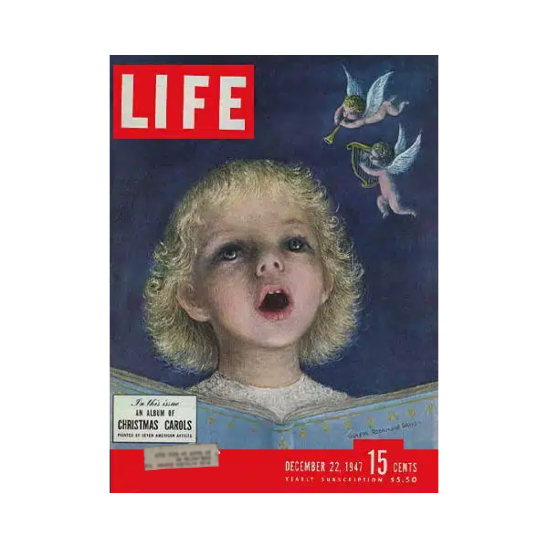 Life Magazine December 22, 1947: An Album of Christmas Carols and Festive Stories