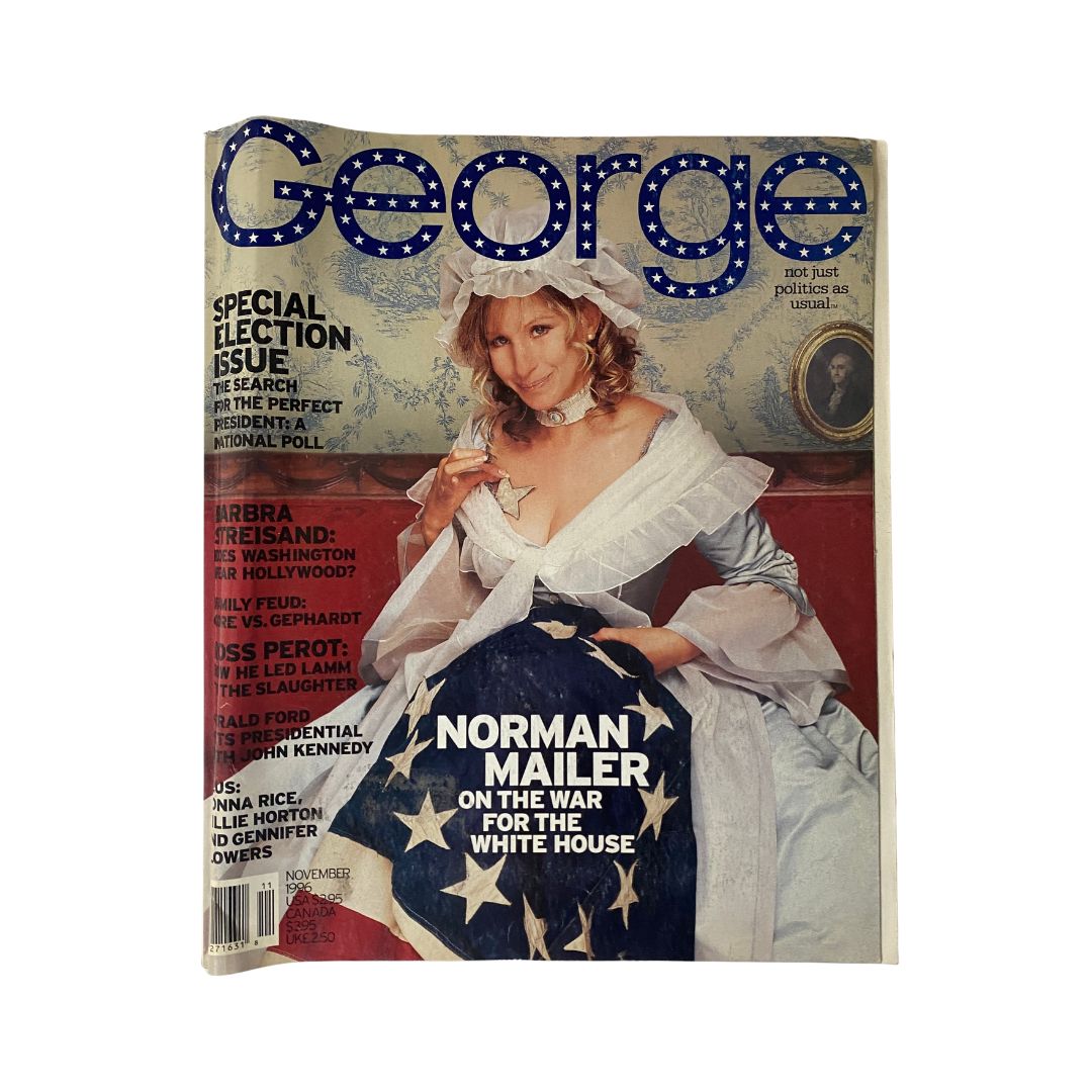 George Magazine, November 1996: Featuring Barbra Streisand on the cover and Norman Mailer in a featured article