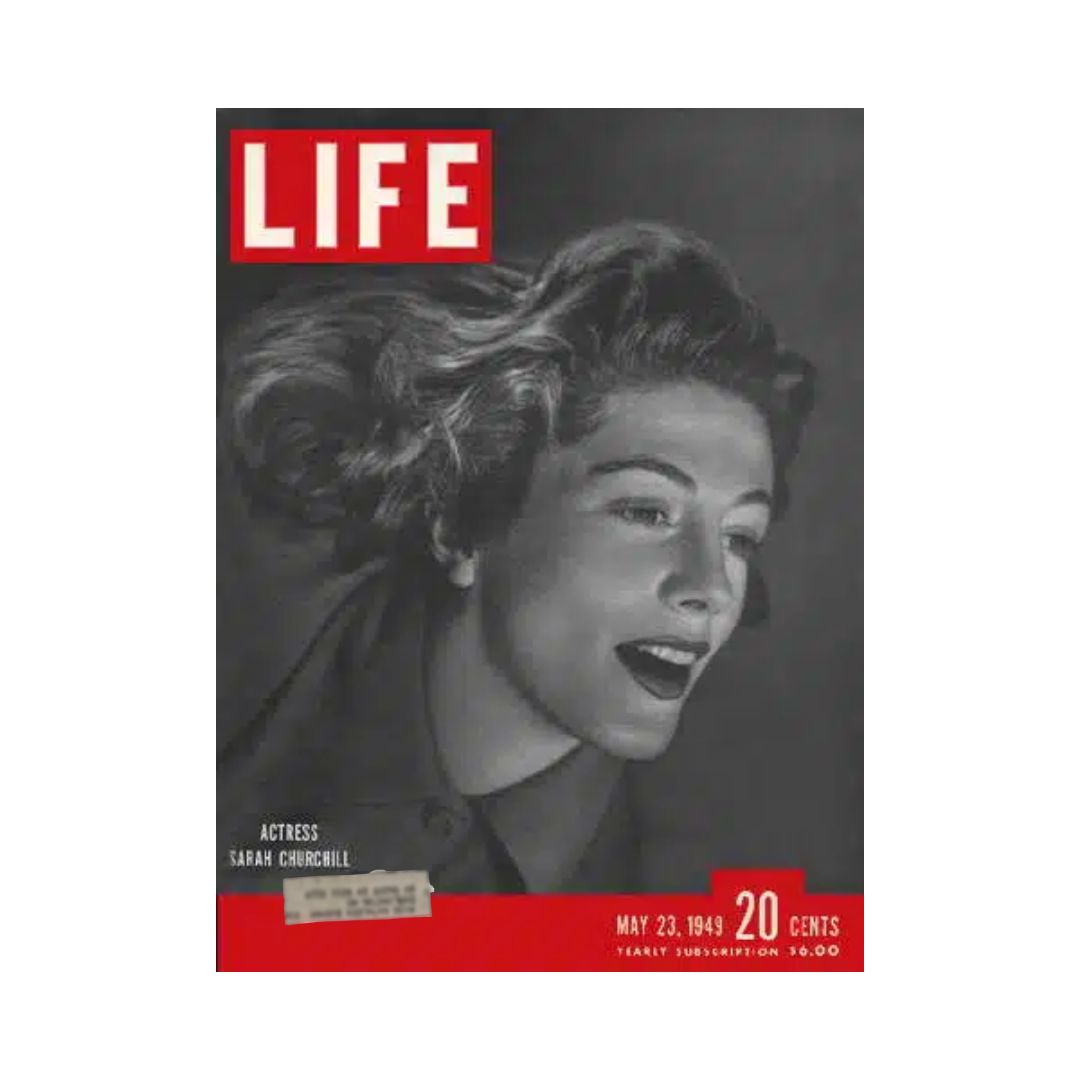 Life Magazine May 23, 1949 Featuring Sara Churchill & Mae West - Vintage Collectible