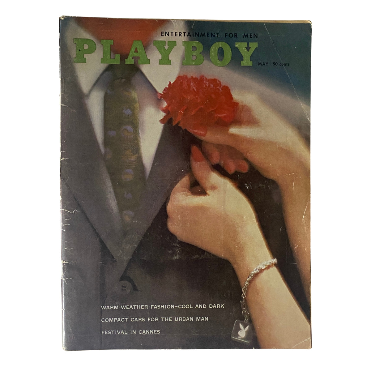 Playboy Magazine May 1960 Ginger Young w Centerfold No Label