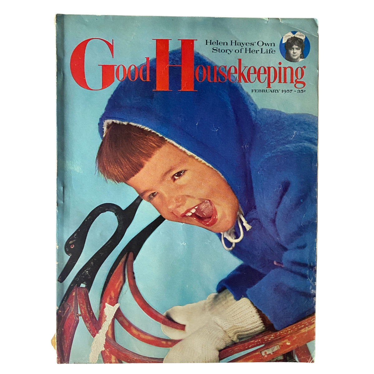 Good Housekeeping Magazine February 1957 Helen Haye's Story No Label