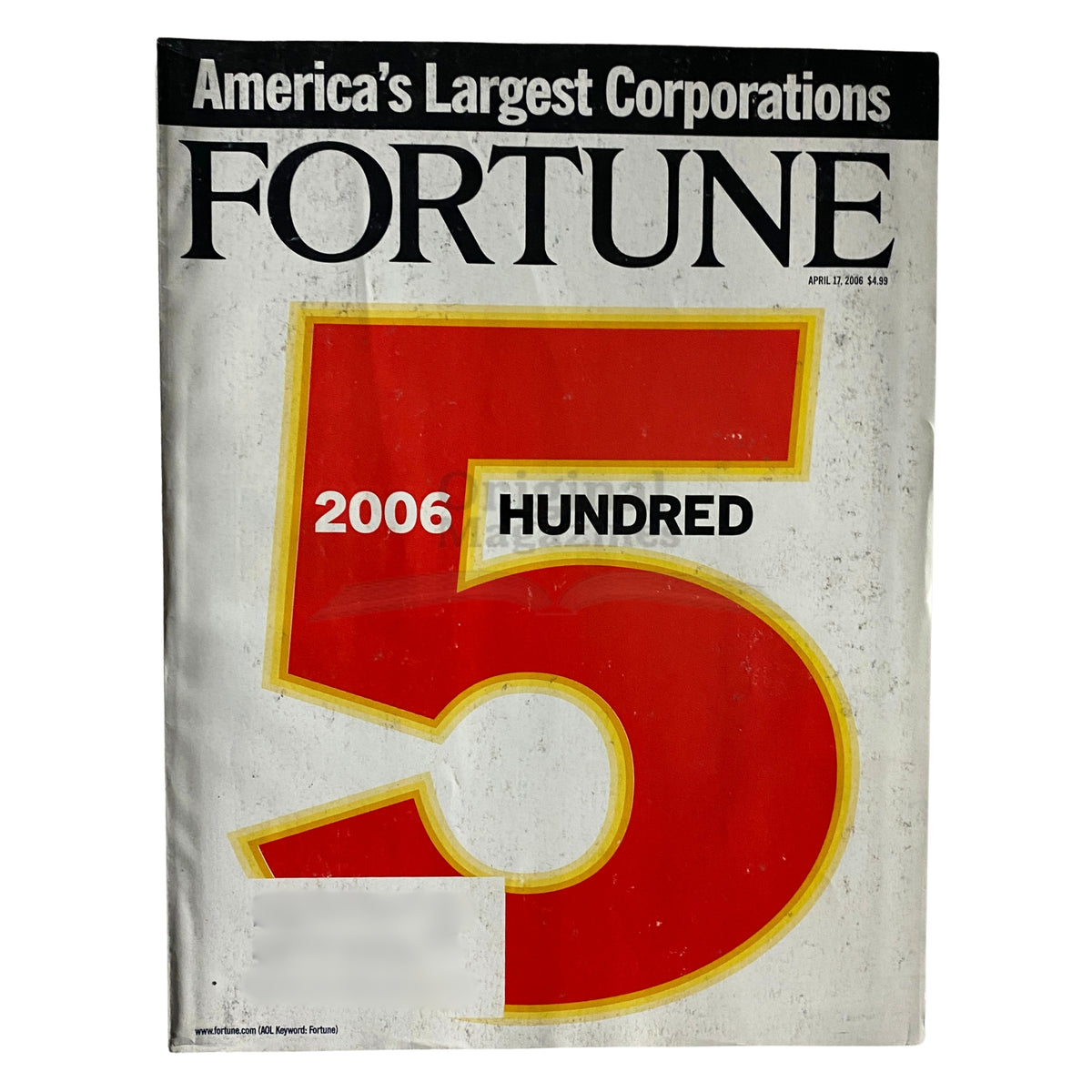 Fortune Magazine April 17, 2006 The Fortune 500 - Exxon Mobil: The New No. 1