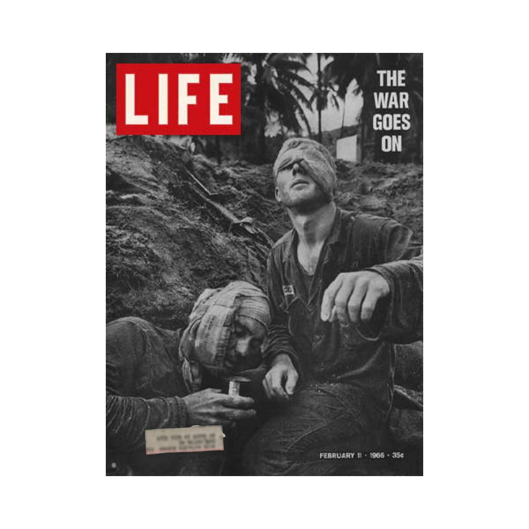Life Magazine February 11, 1966: Wounded GIs Vietnam War Edition - Historical Collectible