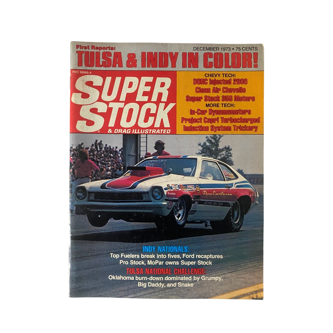 Super Stock & Drag racing December 1973 Tulsa Nat'l Challenge No Label VG