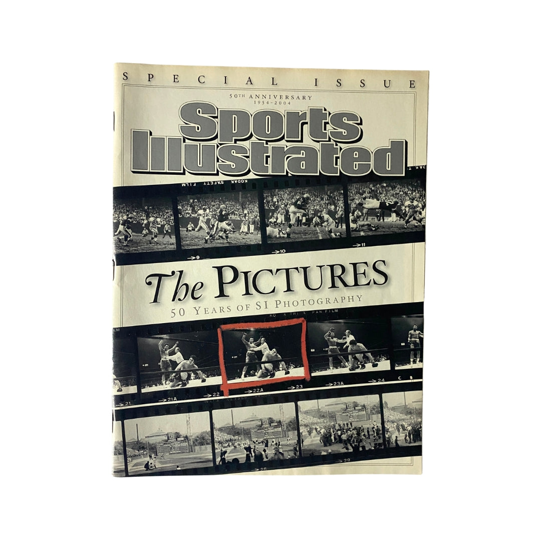 Cover of Sports Illustrated Magazine April 26 2004 The Pictures Special Issue showcasing iconic sports photographs and highlighting the essence of competition.