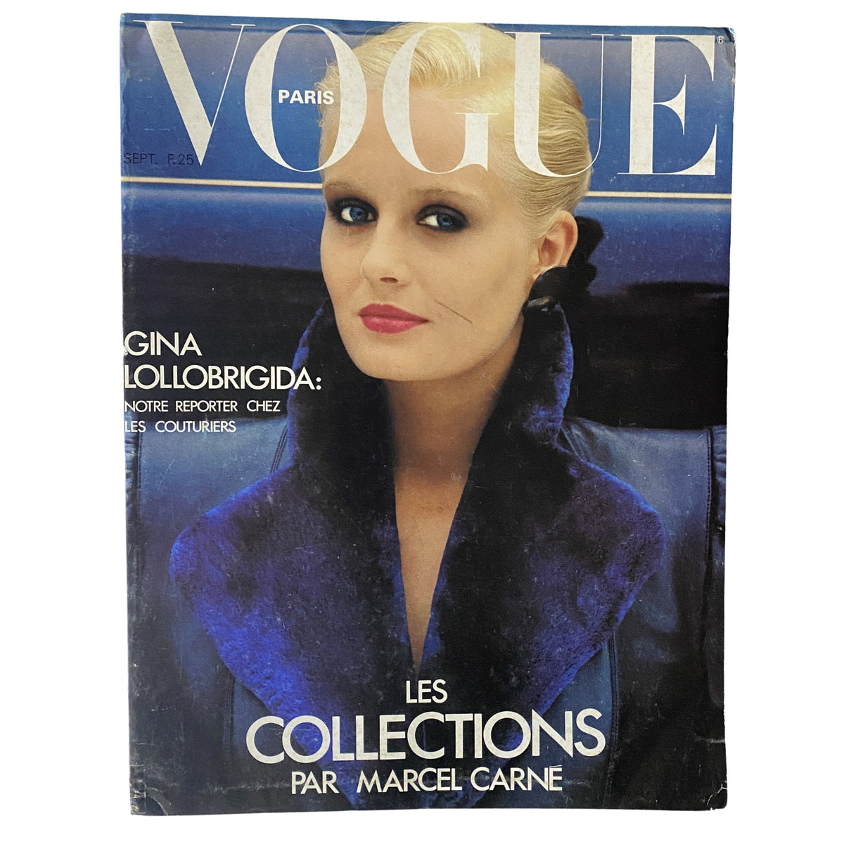 Vogue Paris Magazine September 1978 Bitten Knudsen Cover No Label