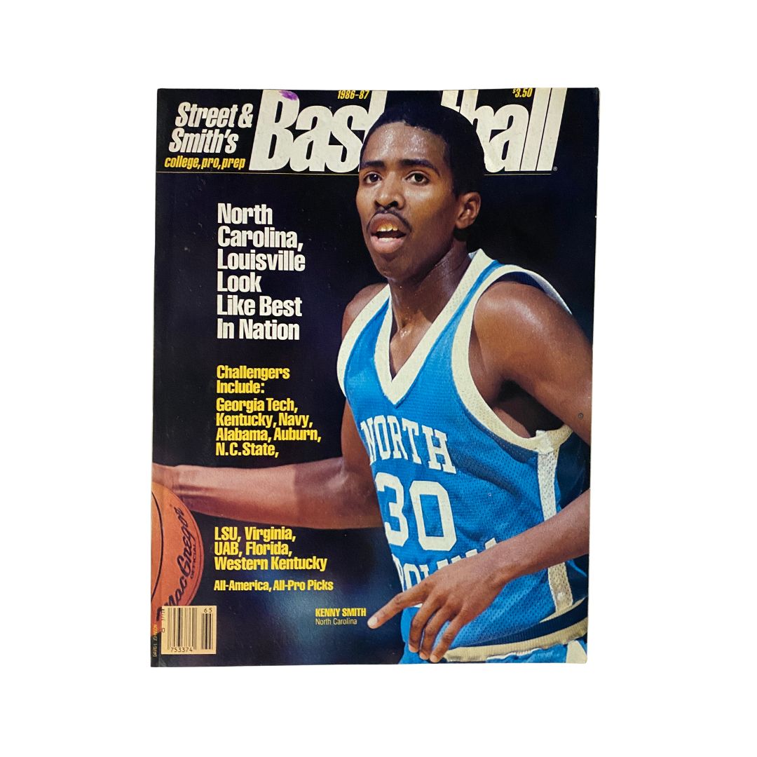 Street & Smith's College, Pro, Prep Basketball 1986-1987 Kenny Smith No Label