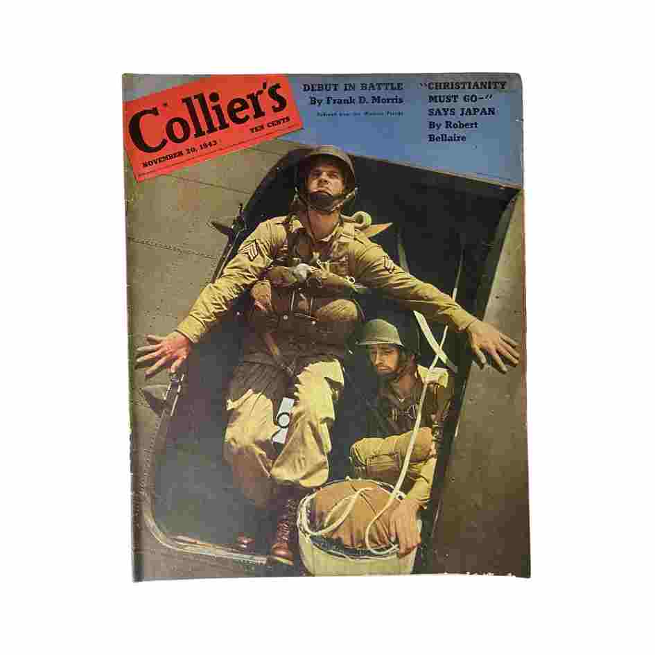Vintage Collier's Magazine November 20, 1943 International News Pictures