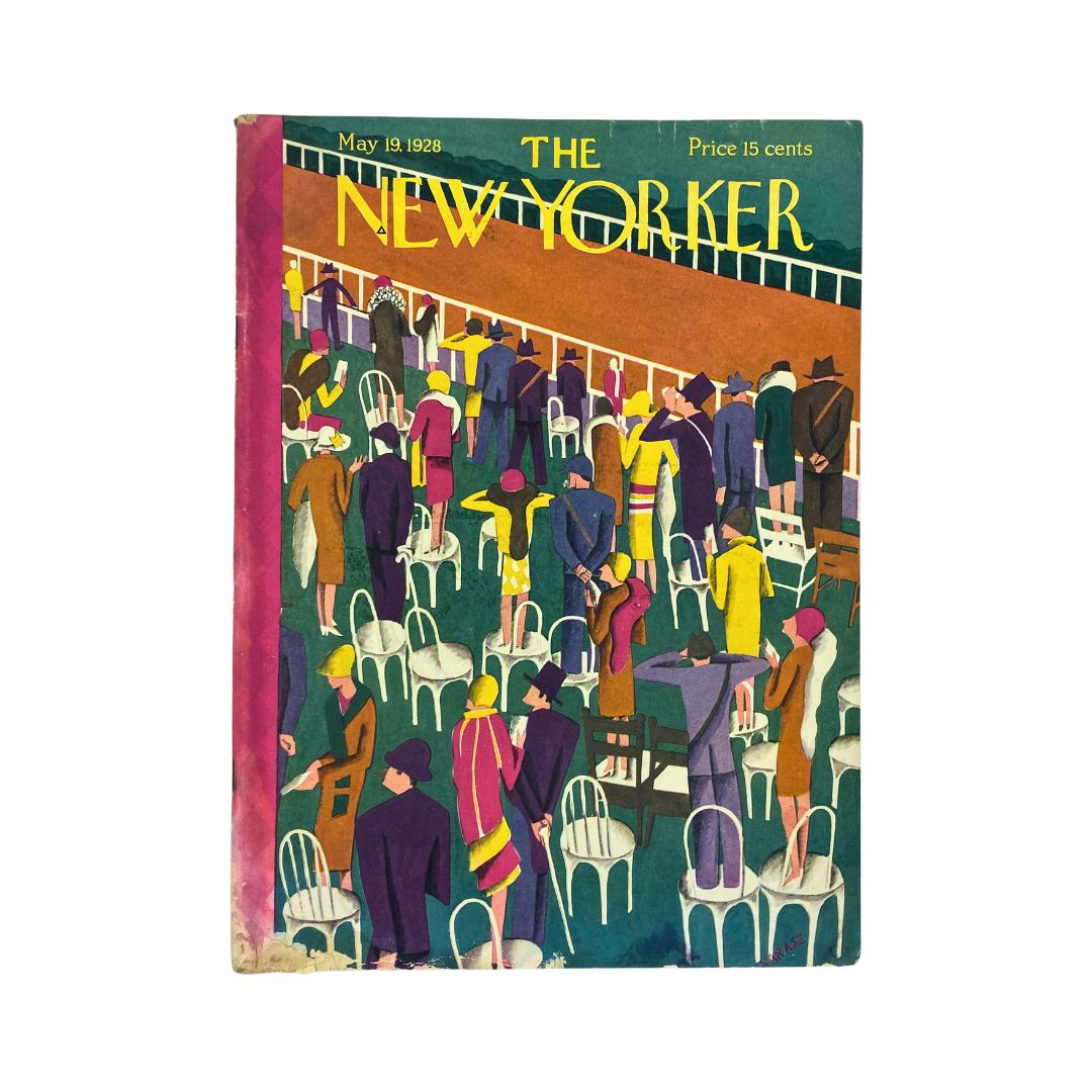 The New Yorker Complete Magazine May 19, 1928 Ilonka Karasz Cover