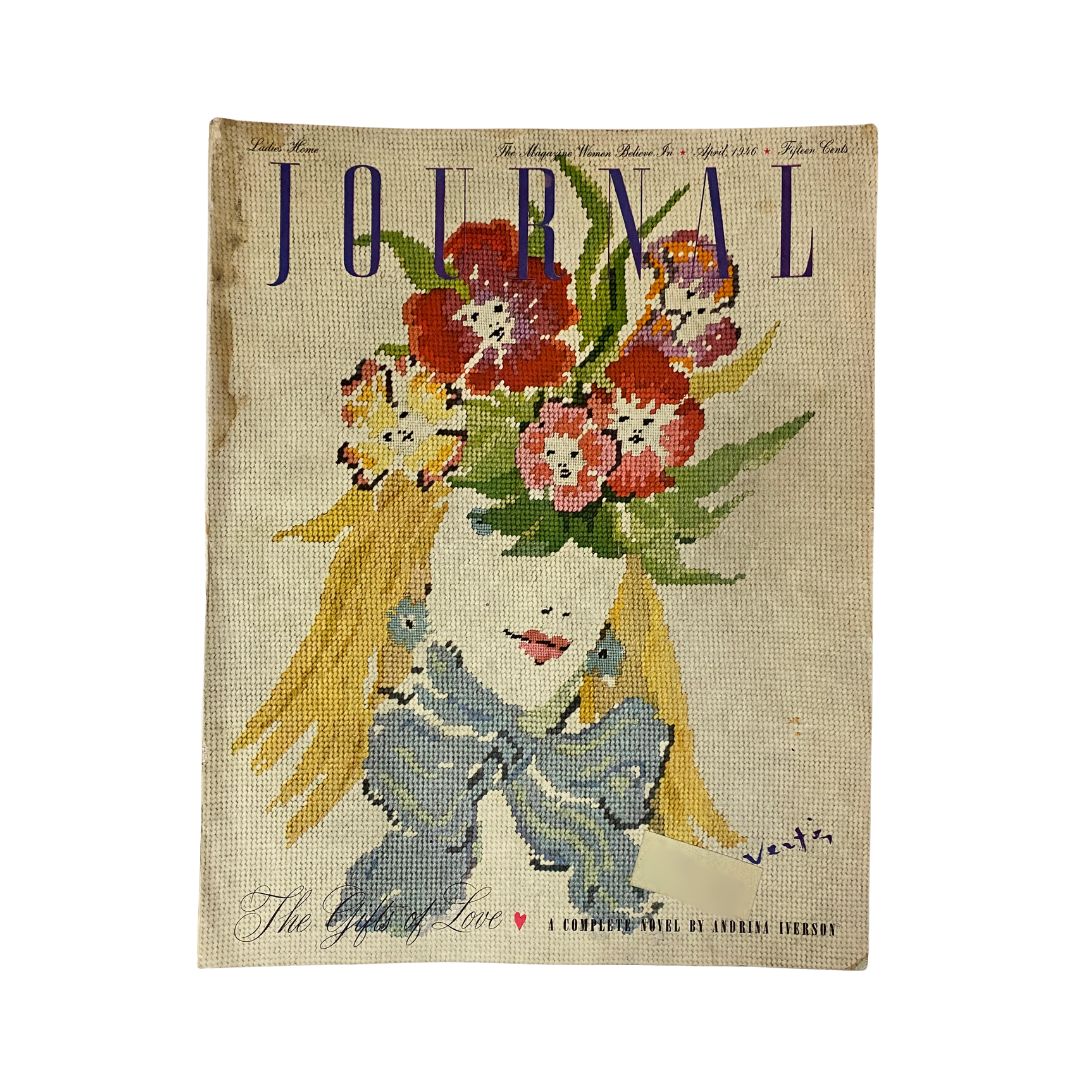 Ladies' Home Journal Magazine April 1946 The Gifts of Love GD Interior