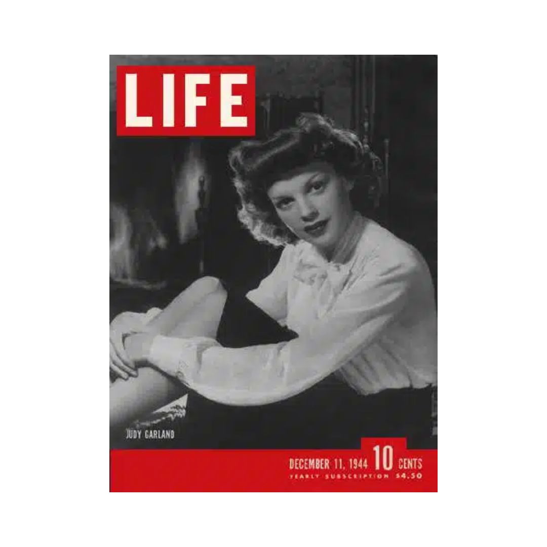 Life Magazine December 11, 1944 Featuring Judy Garland - Iconic Hollywood Collectible, WWII Insights