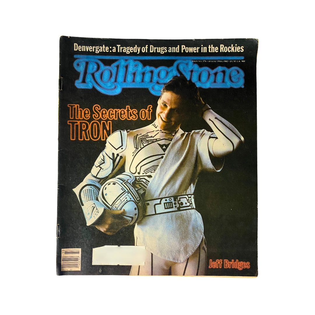 Vintage Rolling Stone Magazine August 19, 1982 Issue 376 Jeff Bridges Cover