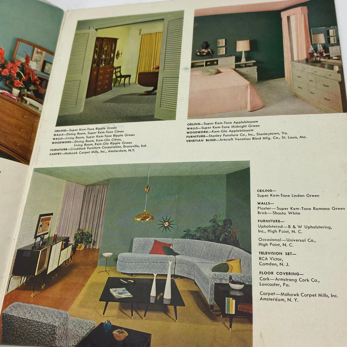 Vintage 1956 Home Decorator and How-To-Paint Book