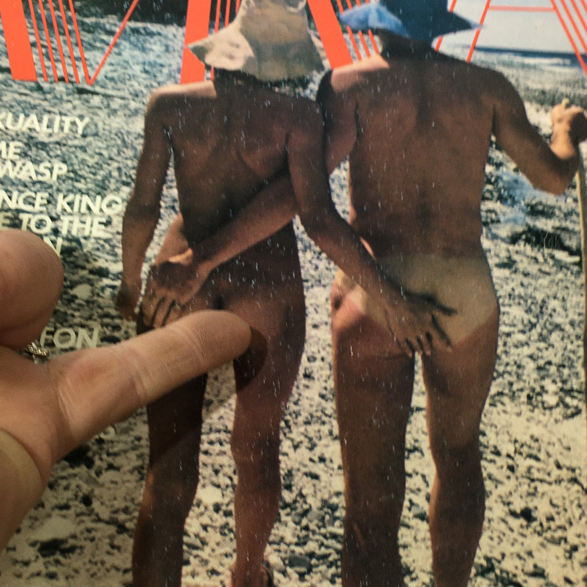 Cover of VTG Viva Magazine, July 1974 featuring male nudes photographed by women, showcasing artistic expression and cultural themes of the 1970s.