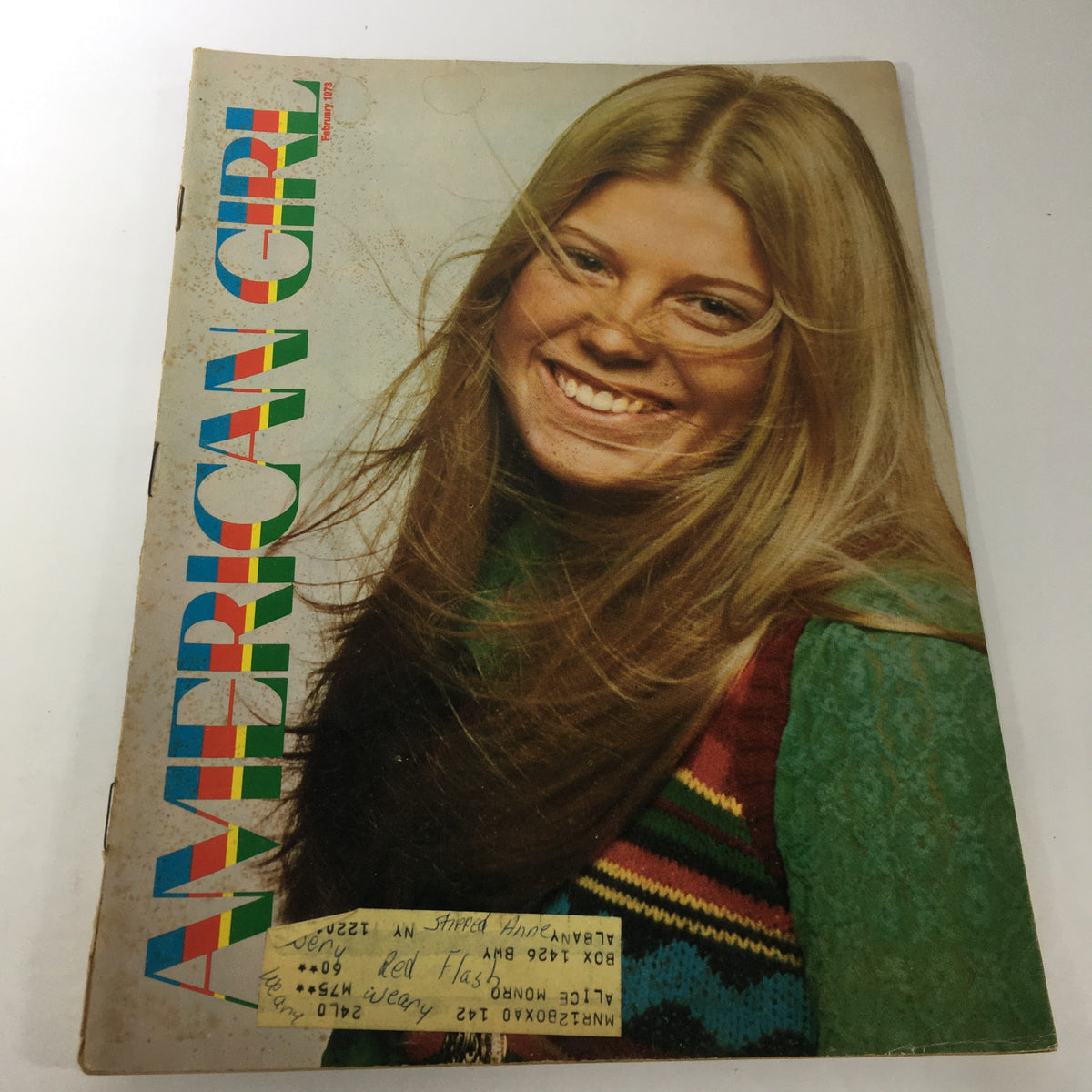 Vintage American Girl Magazine: February 1973 - Girl Lib Issue / Pretty Girl Cover