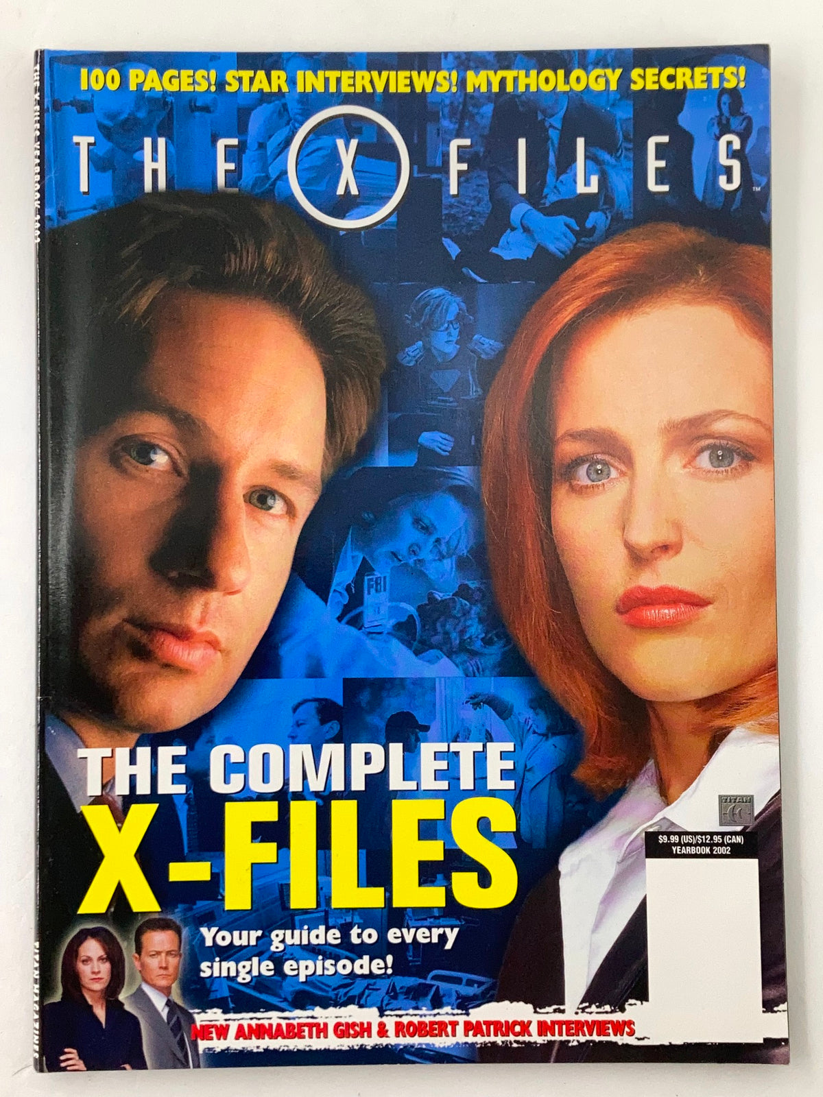 Complete The X-Files Yearbook 2002 David Duchovny Gillian Anderson No Label