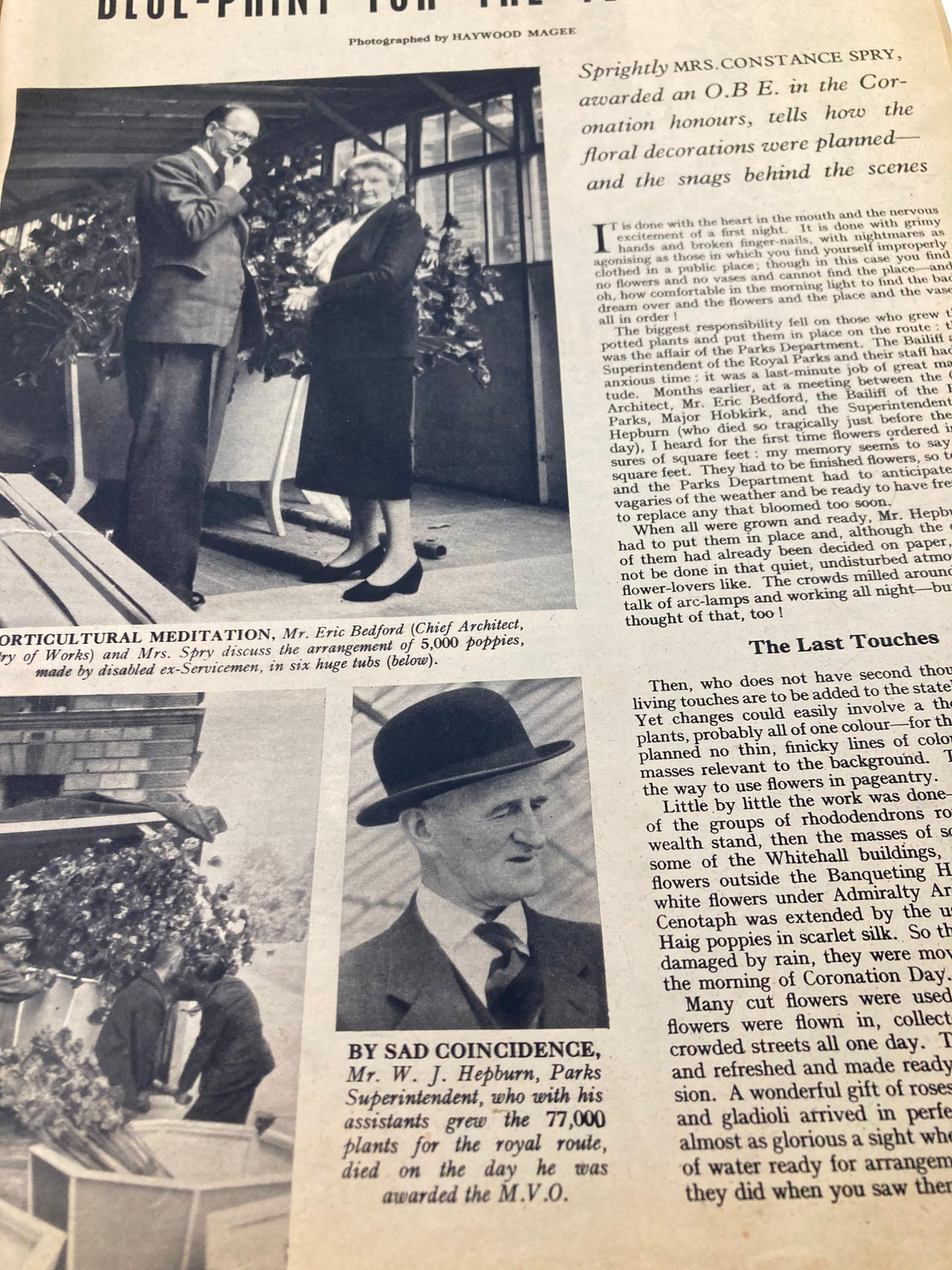 Vintage Picture Post Magazine June 13 1953 Vol 59 #11 Queen Elizabeth II No Label