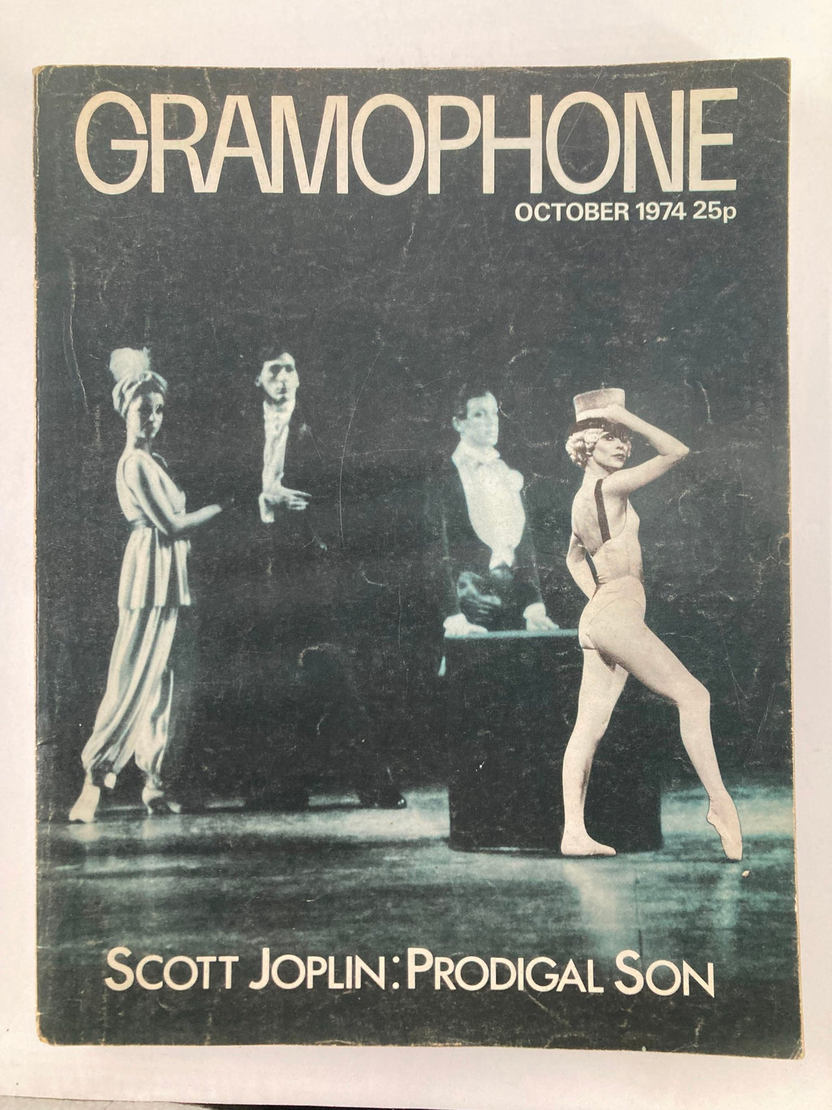 Vintage Gramophone Magazine October 1974 Scott Joplin Prodigal Son No Label