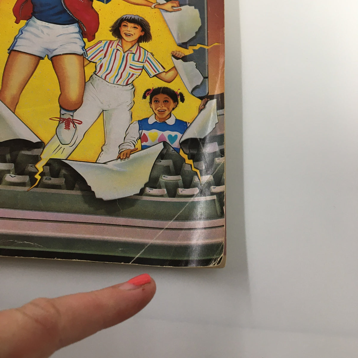 Cover illustration from VTG Compute Magazine August 1984, showcasing girls and computers while emphasizing the growing influence of women in technology.