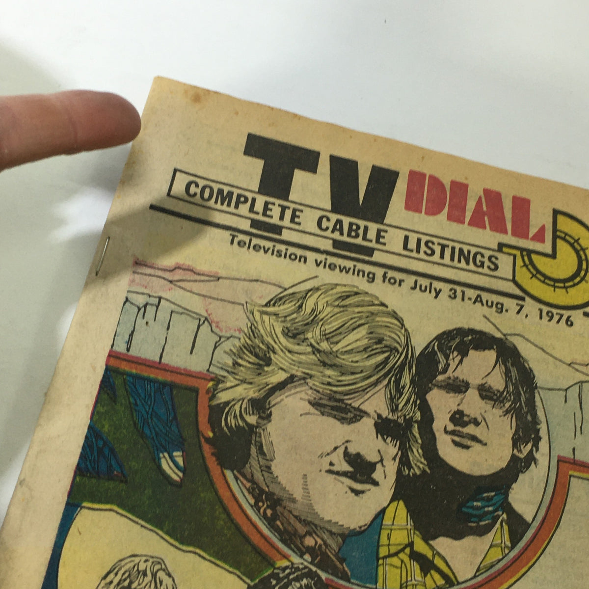 Vintage TV Dial Complete Cable Listings July 31-August 7 1976 The Quest Fall Series