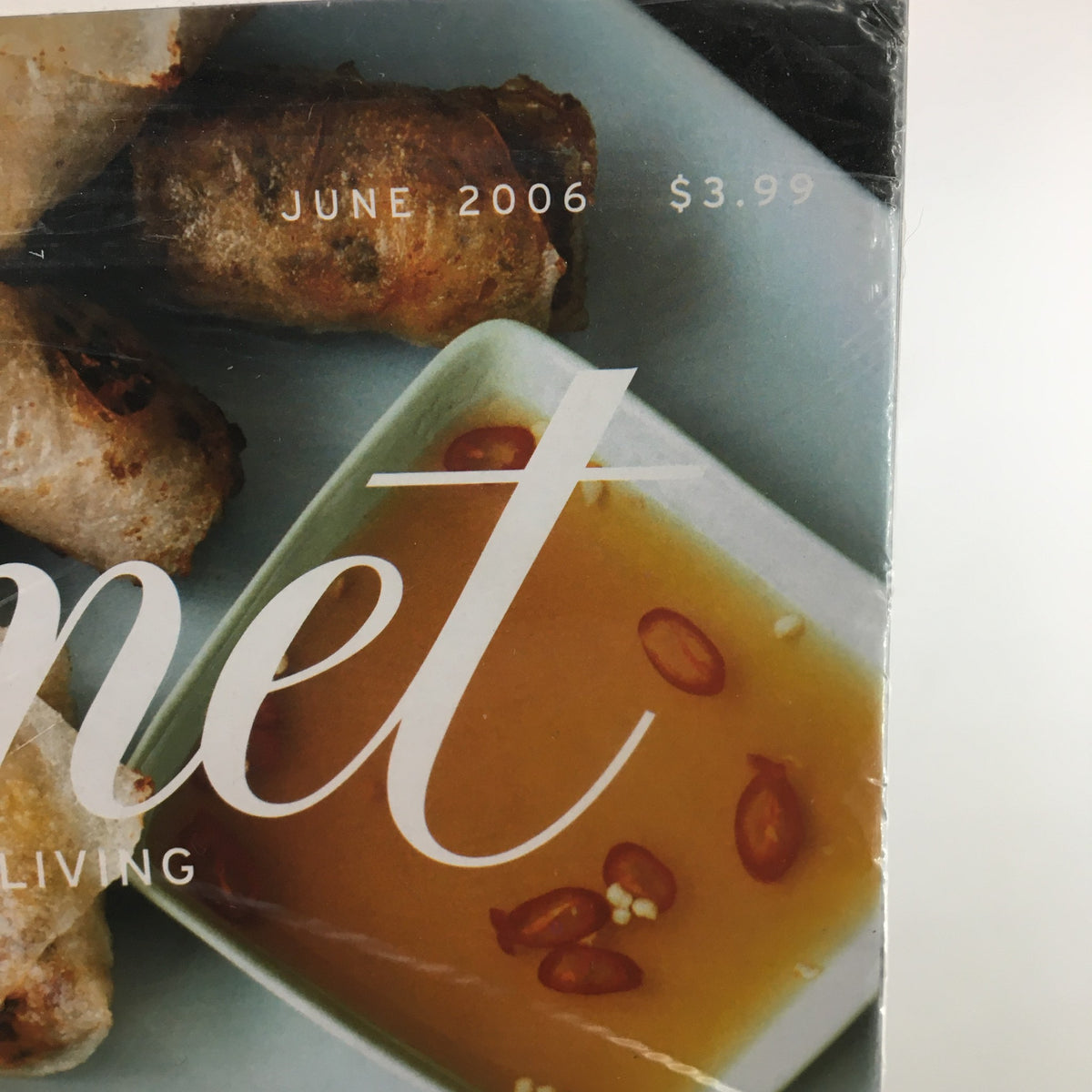 Gourmet Magazine June 2006 featuring Cornish Hens with Roasted-Garlic Aioli, showcasing the cover that highlights culinary excellence and vintage magazine appeal.