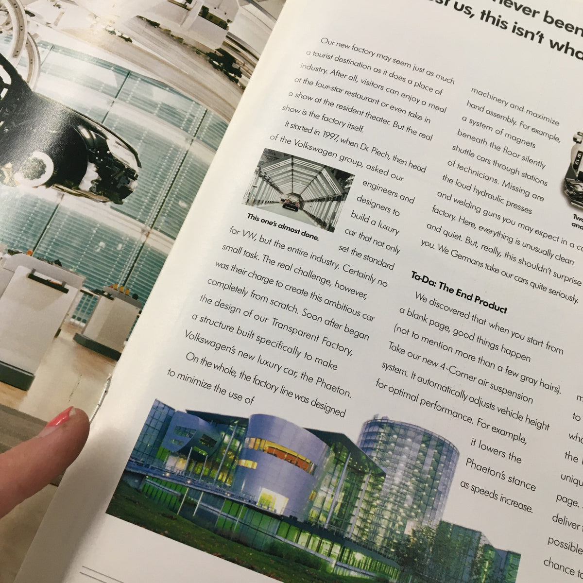 Interior page from Gourmet Magazine November 2003, illustrating contemporary dining settings and culinary innovations relevant to American food culture.