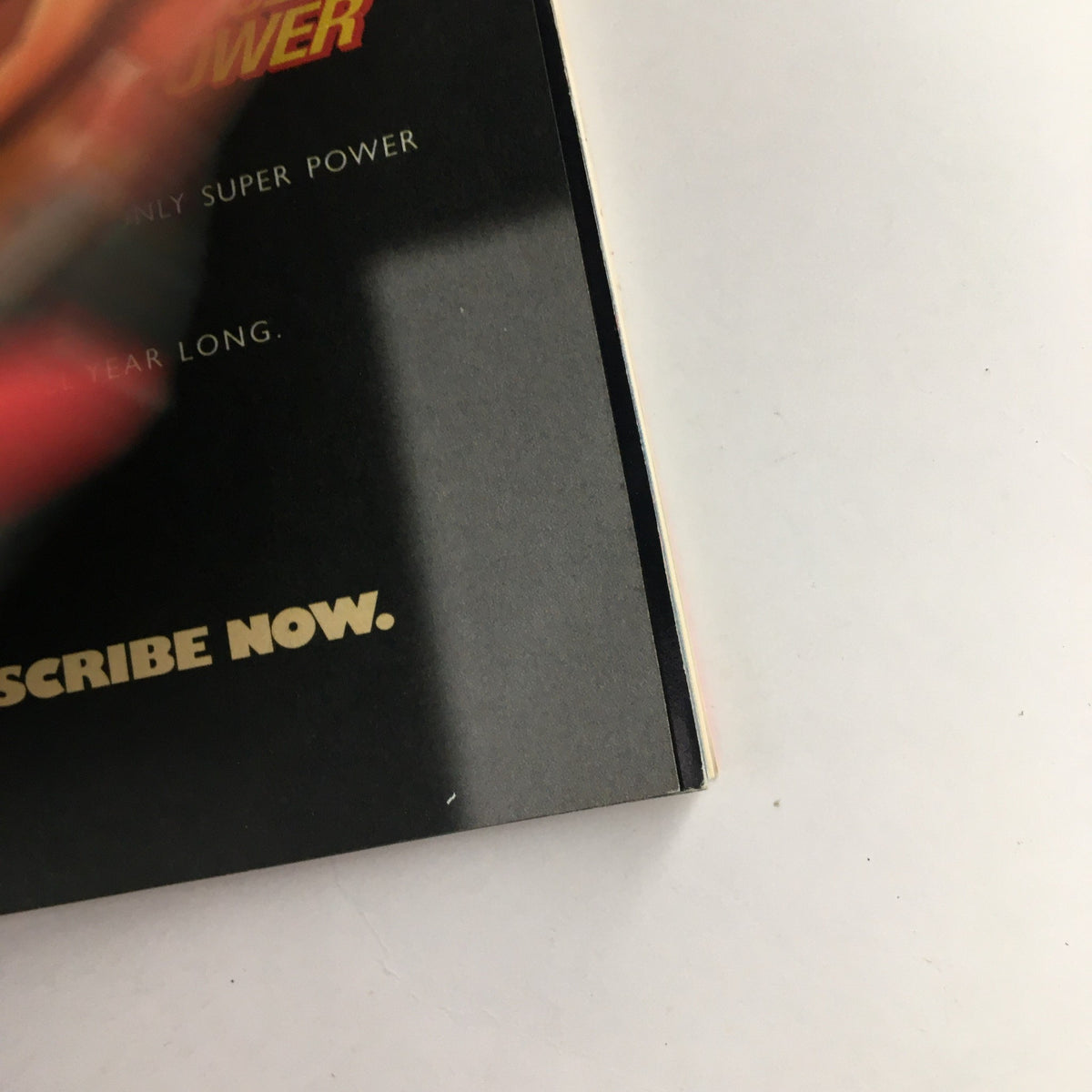 Back cover of Nintendo Power Magazine November 1994 Vol 66 showcasing subscription details with the magazine's iconic logo and design.