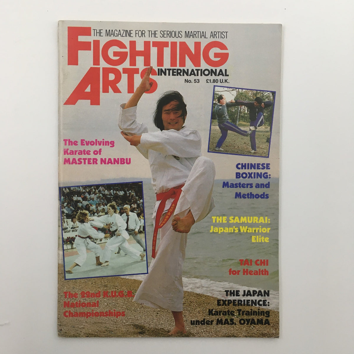 Fighting Arts International Magazine No. 53 Master Yoshinao Nanbu, No Label