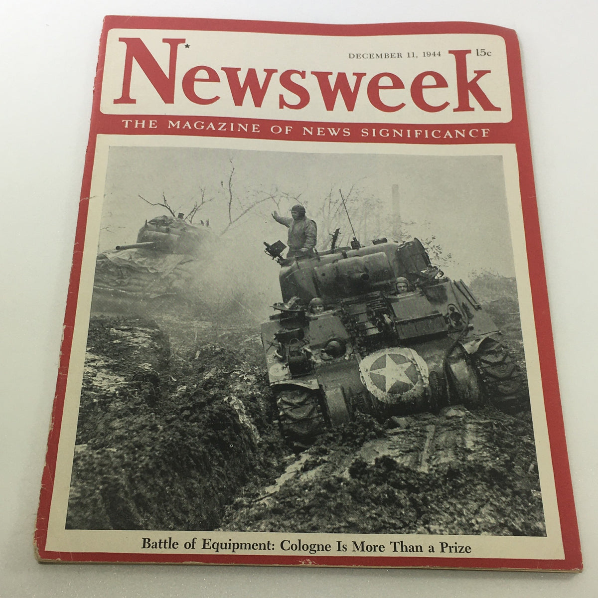 Newsweek Magazine: December 11 1944 - Battle Of Equipment