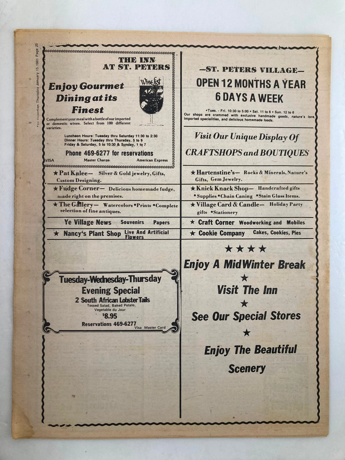 The Guardian Newspaper January 15 1981 Rumors Abound Some True, Some Not
