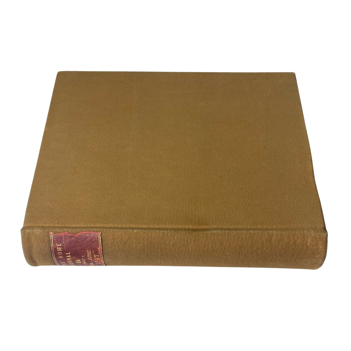 Cover of Ladies' Home Journal Bound Magazine, 1947, featuring a classic hardcover design.
