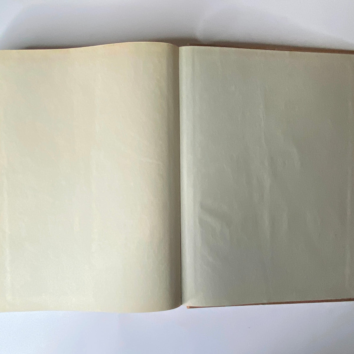 Interior image of Ladies' Home Journal, featuring a blank page indicative of the magazine's format. This image is part of the Ladies' Home Journal Library Bound Magazine 1950 full year collection, January - December.
