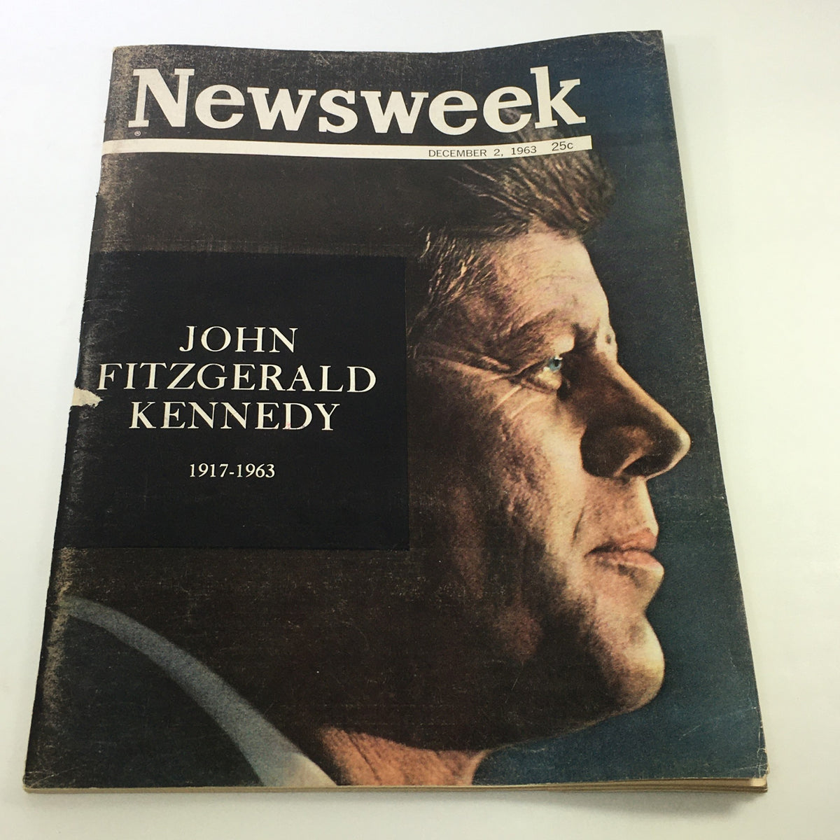 Newsweek Magazine, December 2, 1963: Tribute issue for John Fitzgerald Kennedy (1917-1963)