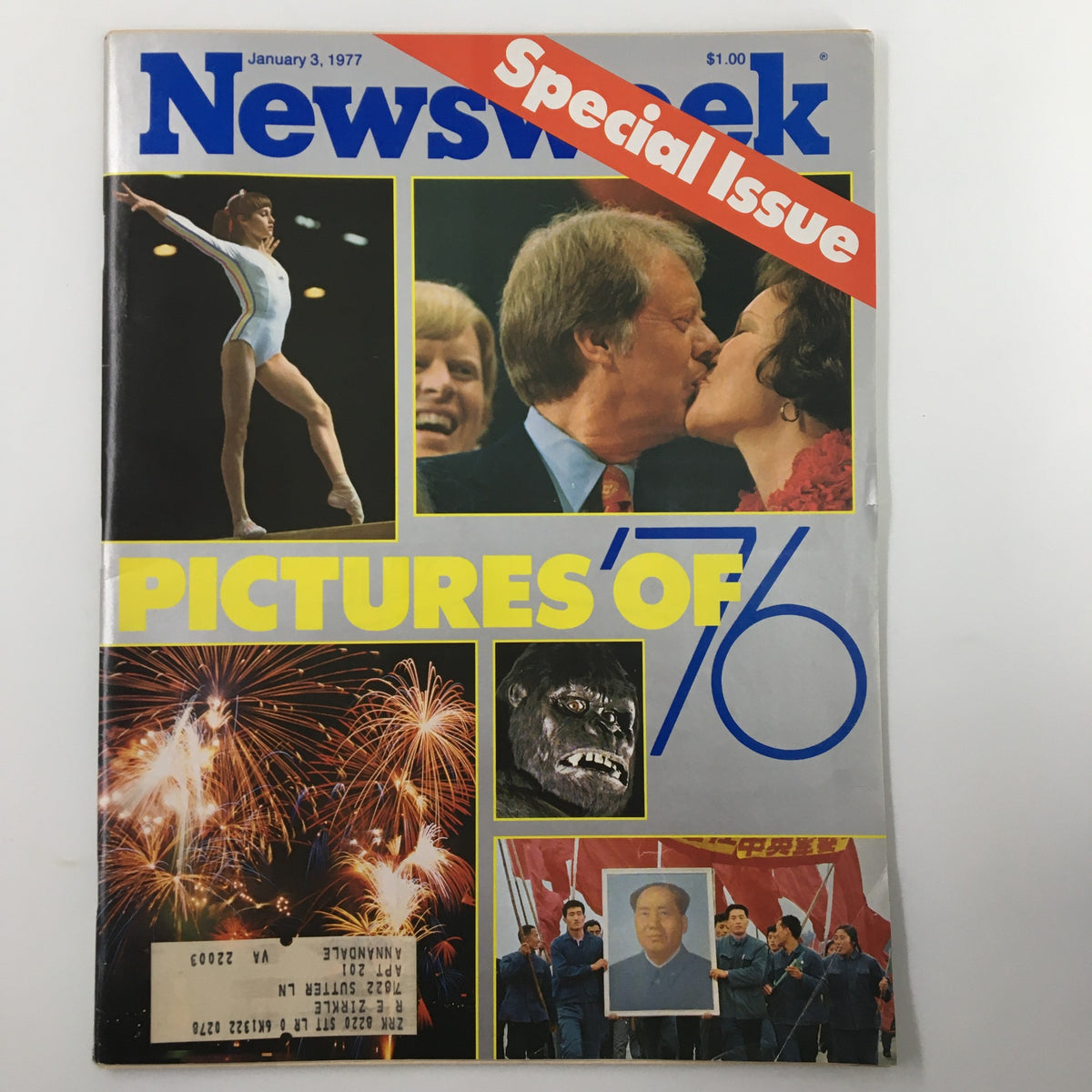 Vintage Newsweek Magazine January 3 1977 Jimmy Carter Pictures of the Year 1976