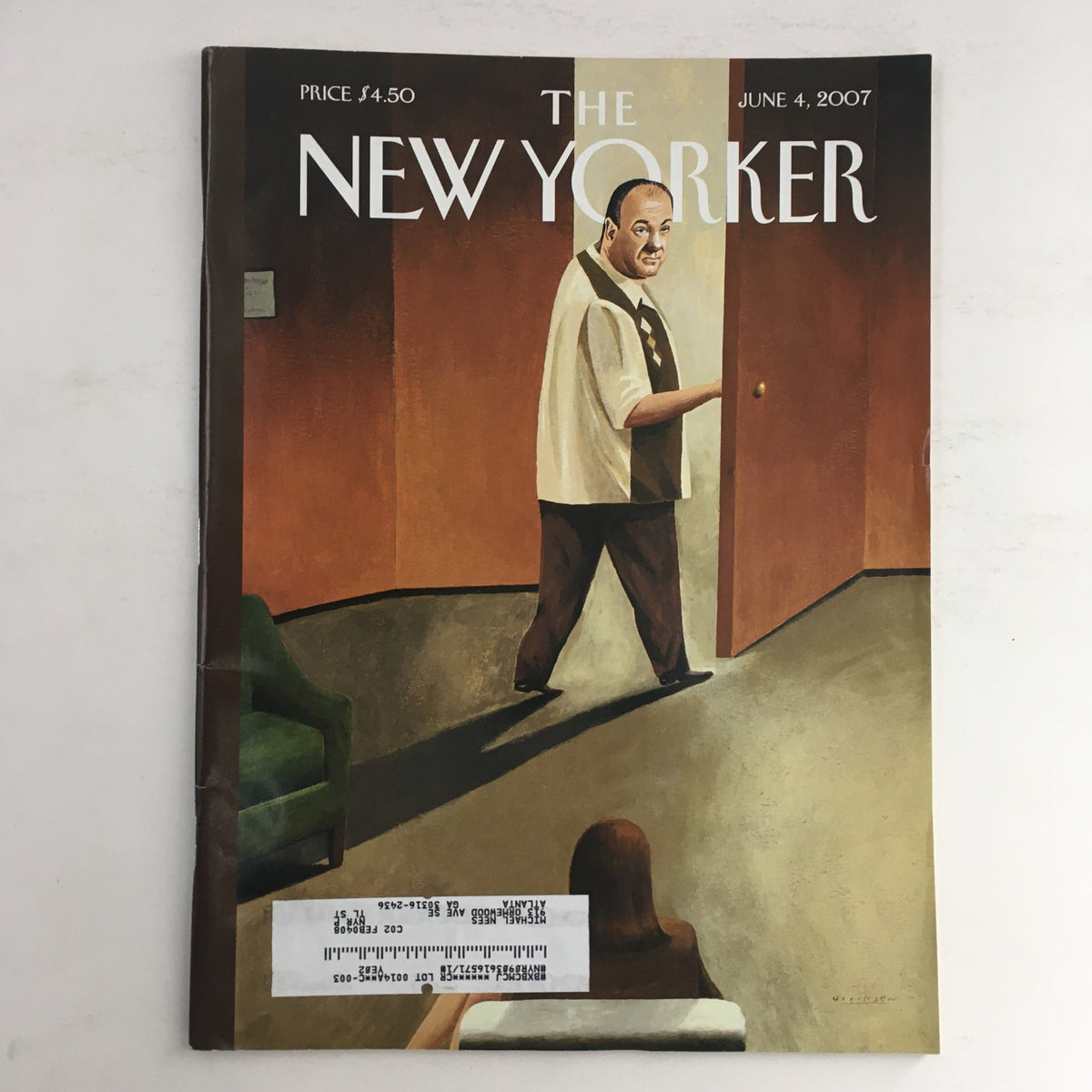 The New Yorker June 4 2007 Full Magazine Theme Tony Soprano sopranos