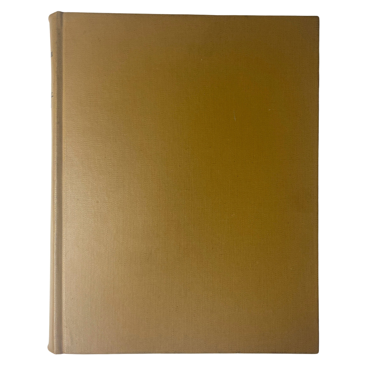 Ladies' Home Journal Library Bound Magazine 1961 Full Year January - December featuring the front cover of the first volume with a plain gold design.