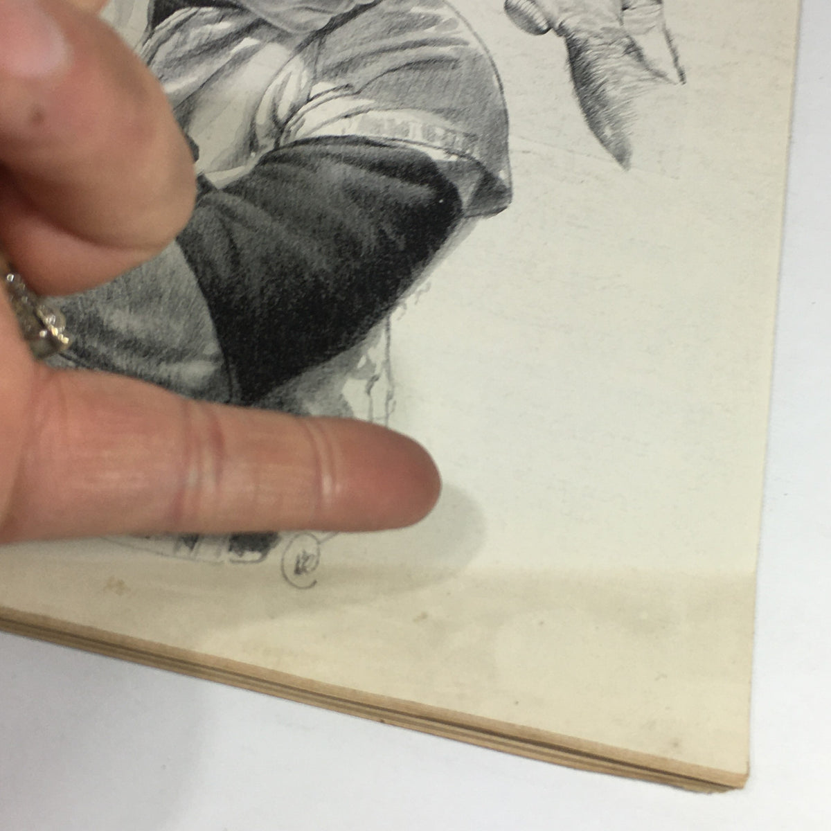 Close-up detail of the March 31, 1958 Sports Illustrated magazine featuring Roy Sievers, highlighting an illustration of the player in action with a focus on hitting techniques.