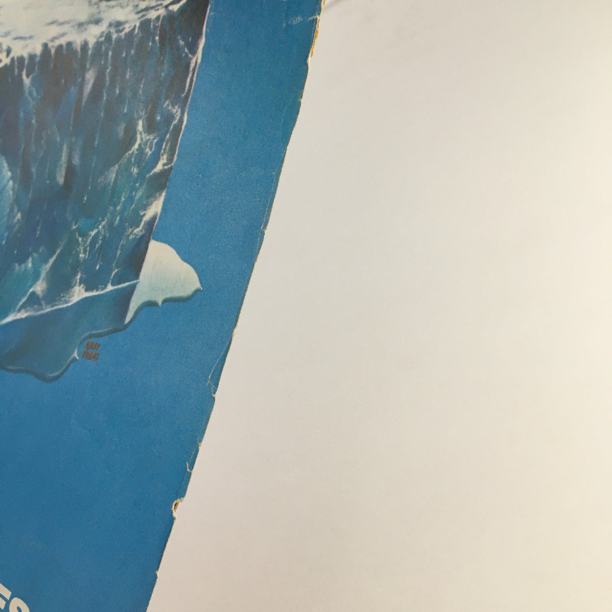 Back cover of Mad Magazine September 1959 No. 49 showing a cold ice block illustration, capturing the magazine's nostalgic appeal.