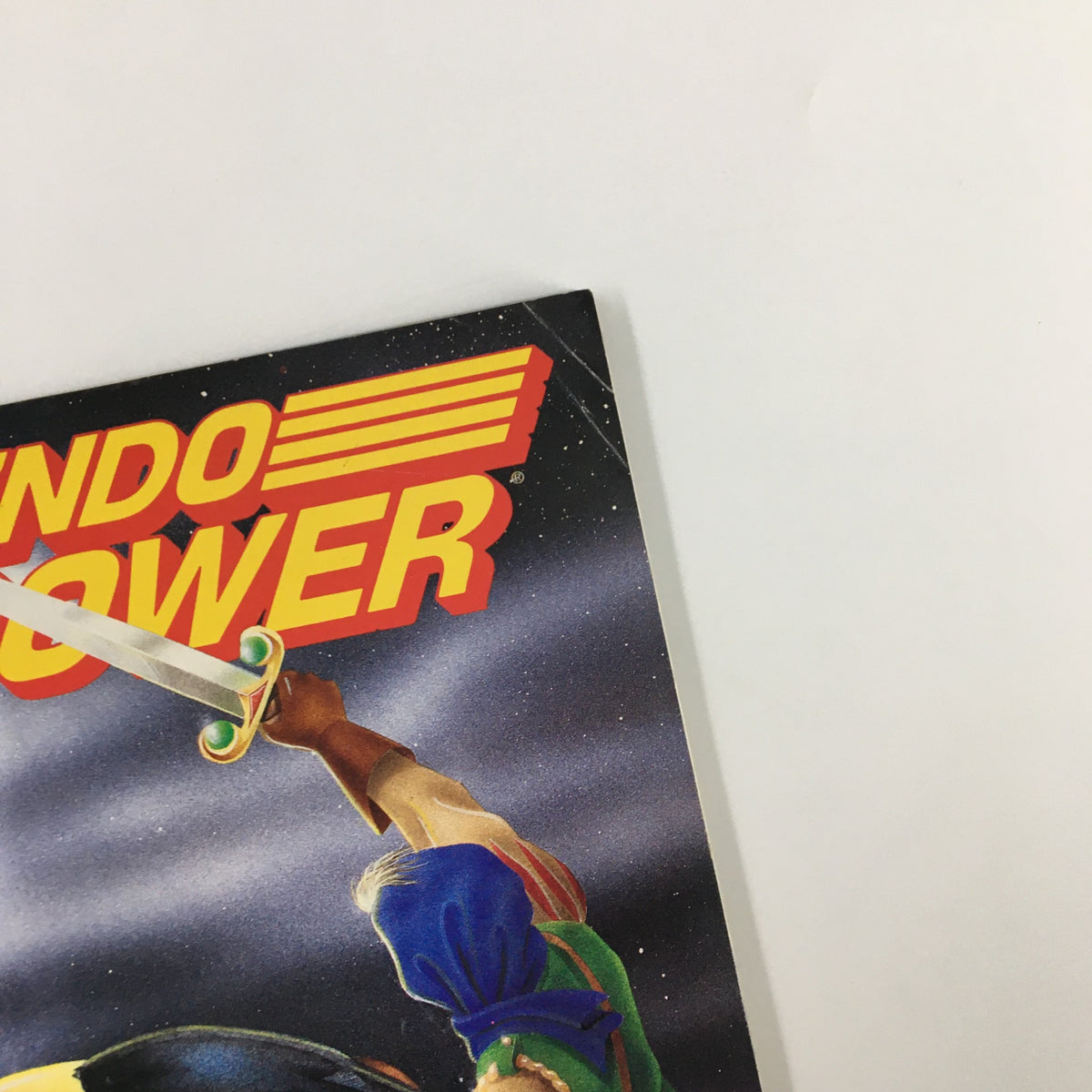 Cover of Nintendo Power Magazine November 1991 #30 featuring Final Fantasy II, with a character holding a sword against a starry background.