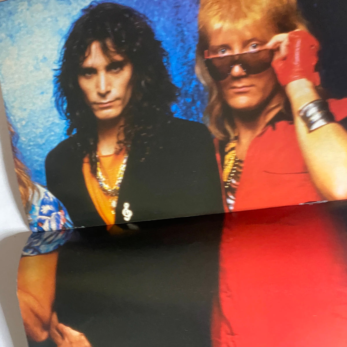 Vintage Hard Rock Poster Magazine 1986 Vol 6 Jon Bon Jovi w Poster No Label