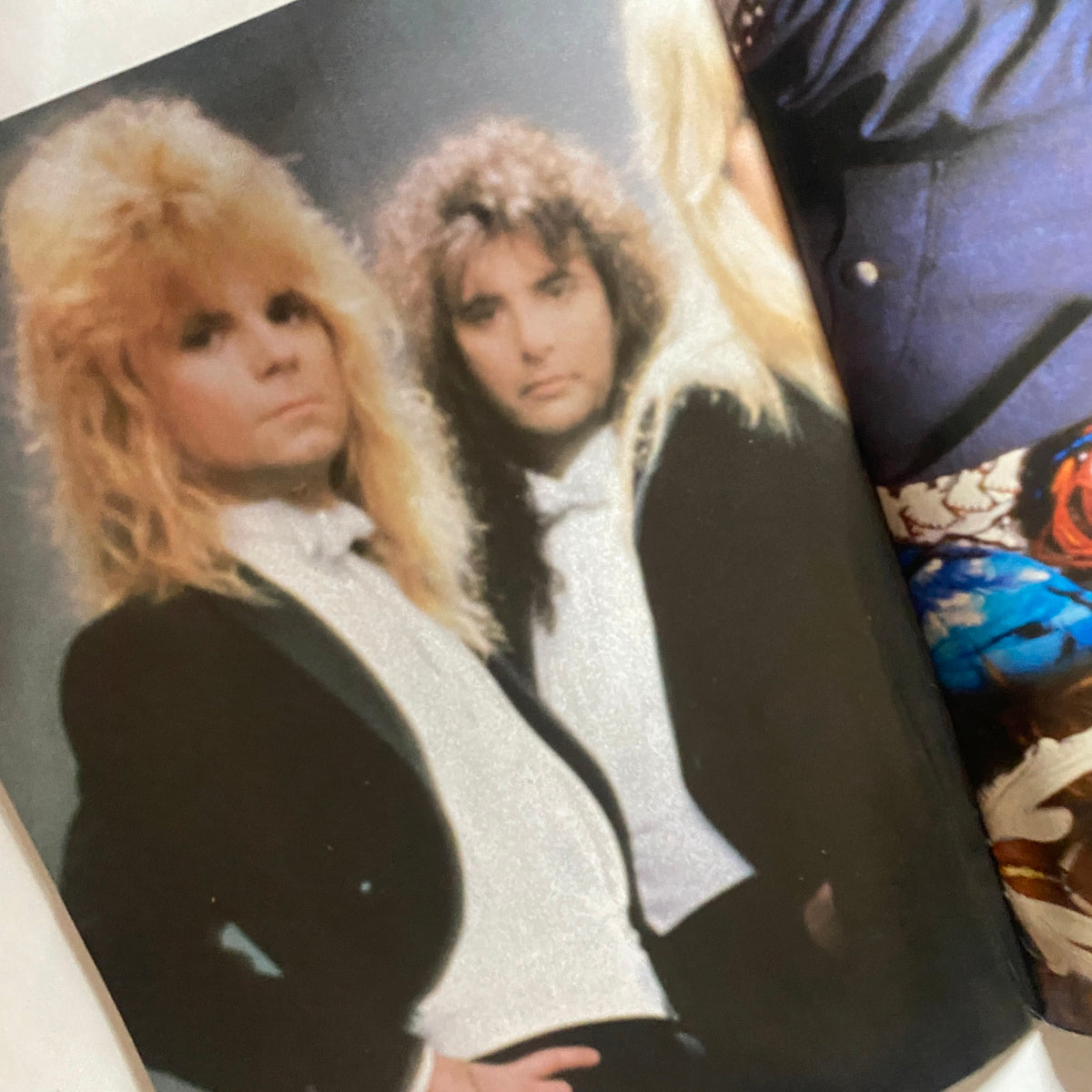 Vintage Hard Rock Poster Magazine 1986 Vol 6 Jon Bon Jovi w Poster No Label