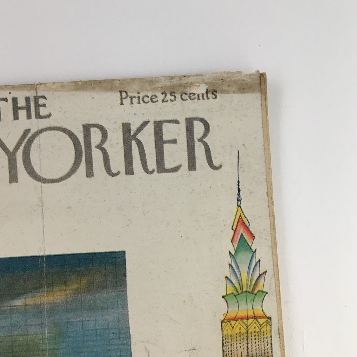 Cover of The New Yorker Magazine April 2, 1960 featuring artistic elements and the iconic title.