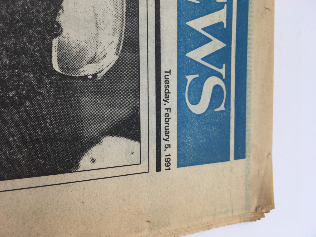 New York Daily News: Feb 5 1991, Giants Linebacker L.Taylor arrested in Hawaii