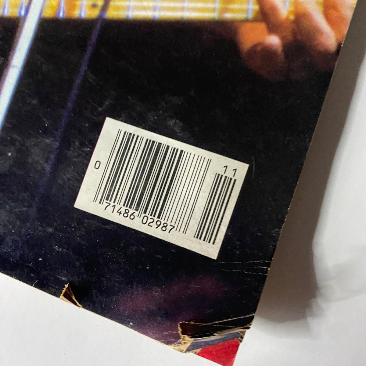 Barcode from the back cover of VTG Spin Magazine November 1985 Vol 1 No. 7 Bruce Springsteen No Label, showcasing product identification details.