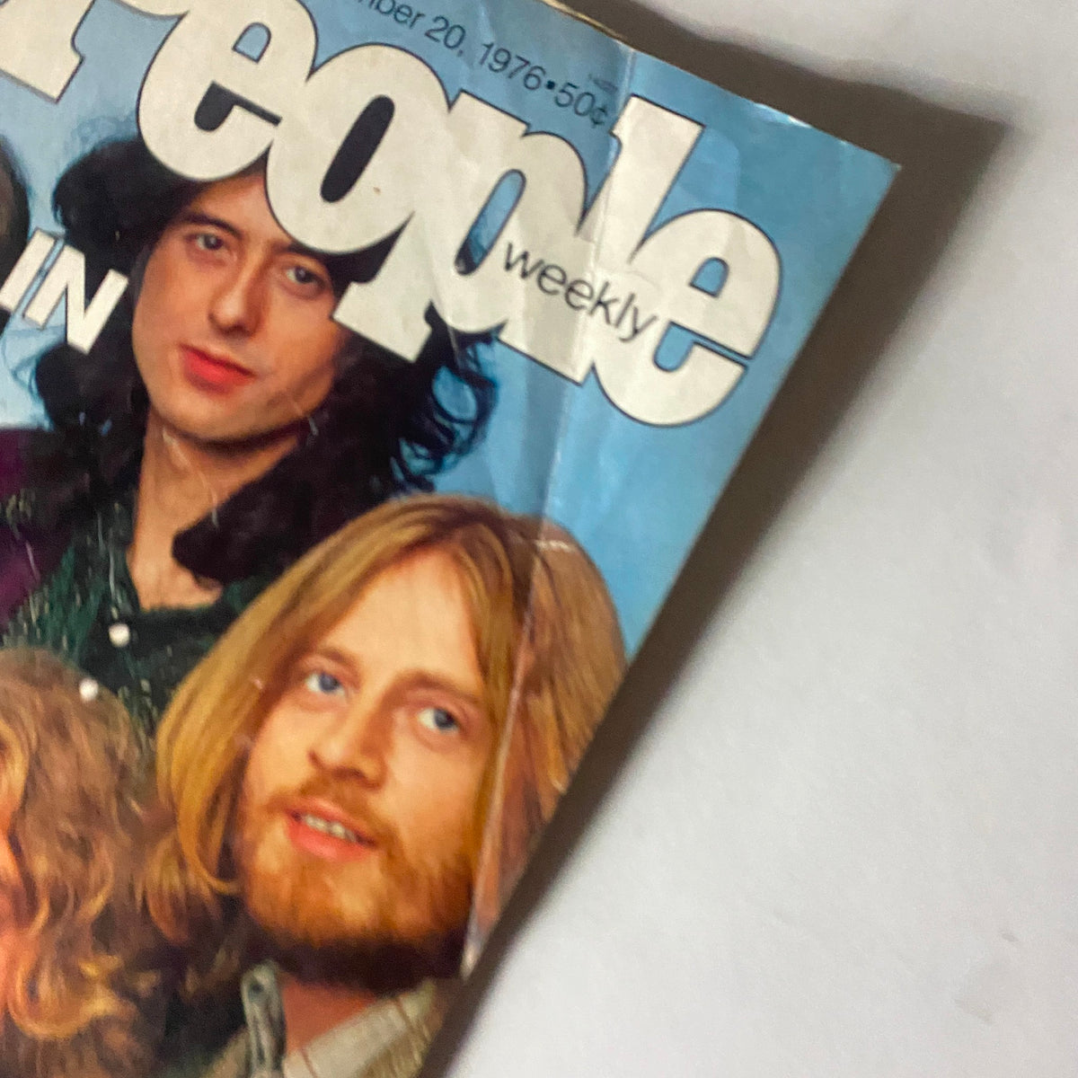 Vintage People Weekly Magazine December 20 1976 Led Zeppelin GD Interior No Label