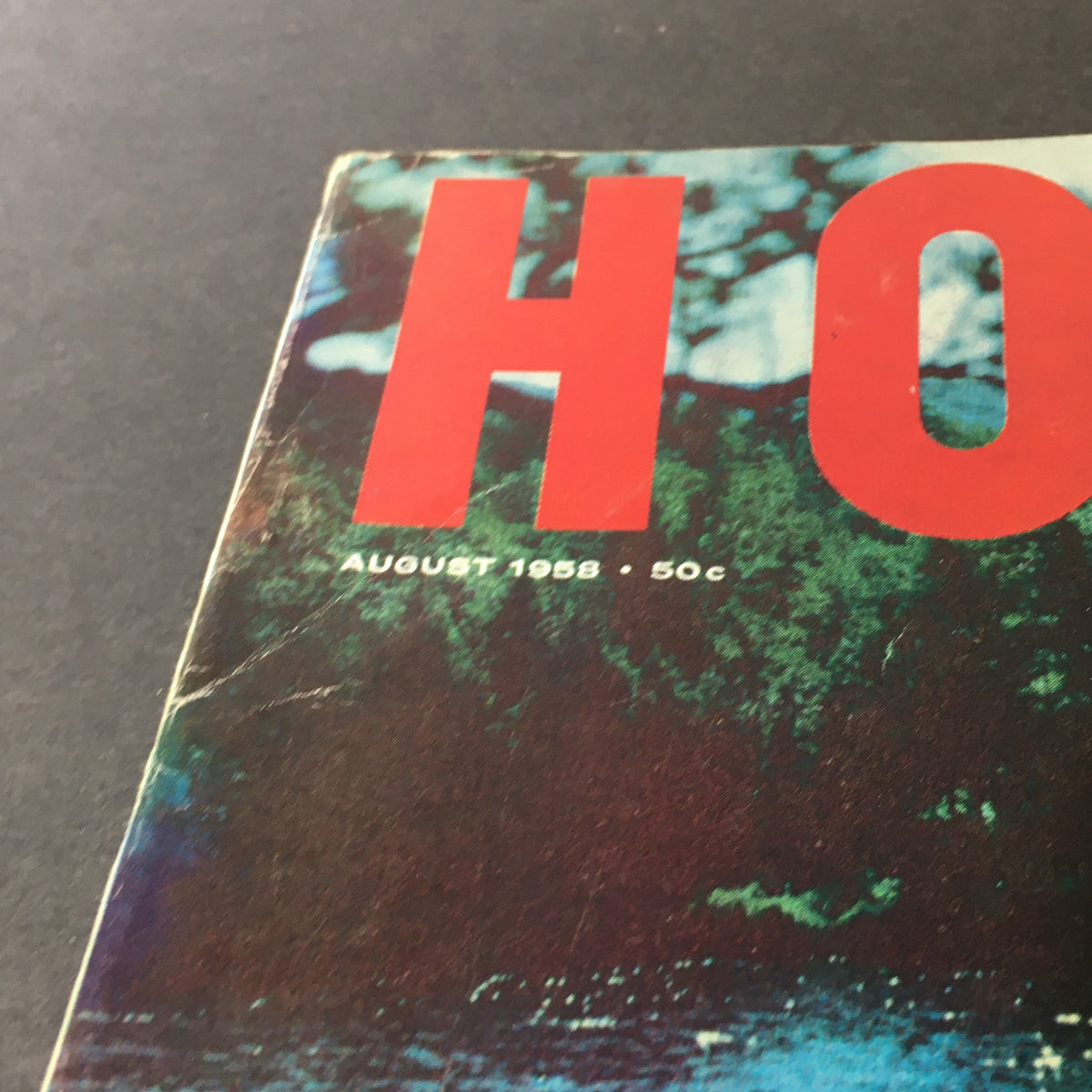 Vintage Holiday Magazine August 1958 - The Rockefeller Family / The Storied Catskill