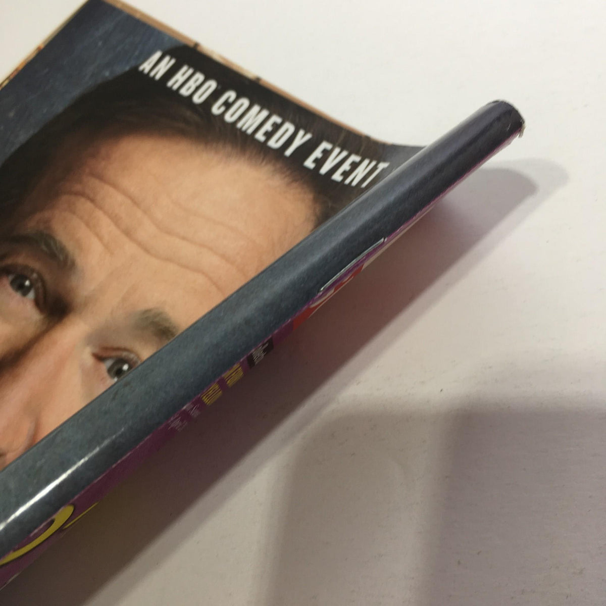 Side view of the December 7-20, 2009 TV Guide magazine showing its spine, part of the collection celebrating The Simpsons' 20th anniversary.