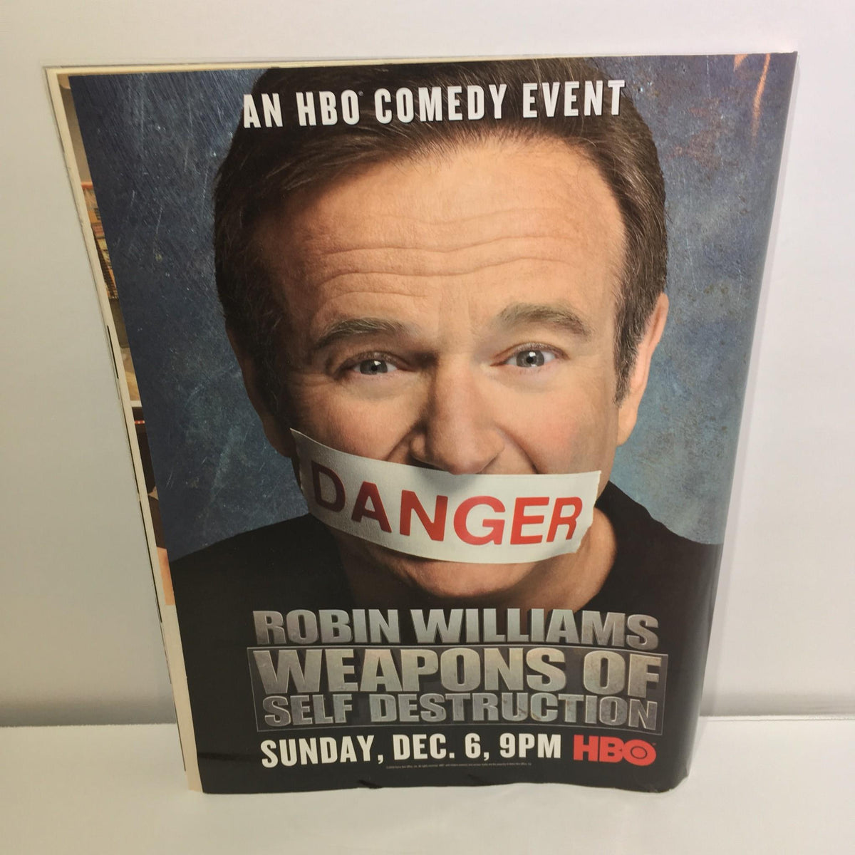 Cover image of the TV Guide issue from December 7-20, 2009, featuring Robin Williams for HBO's comedy event, alongside The Simpsons 20th anniversary.