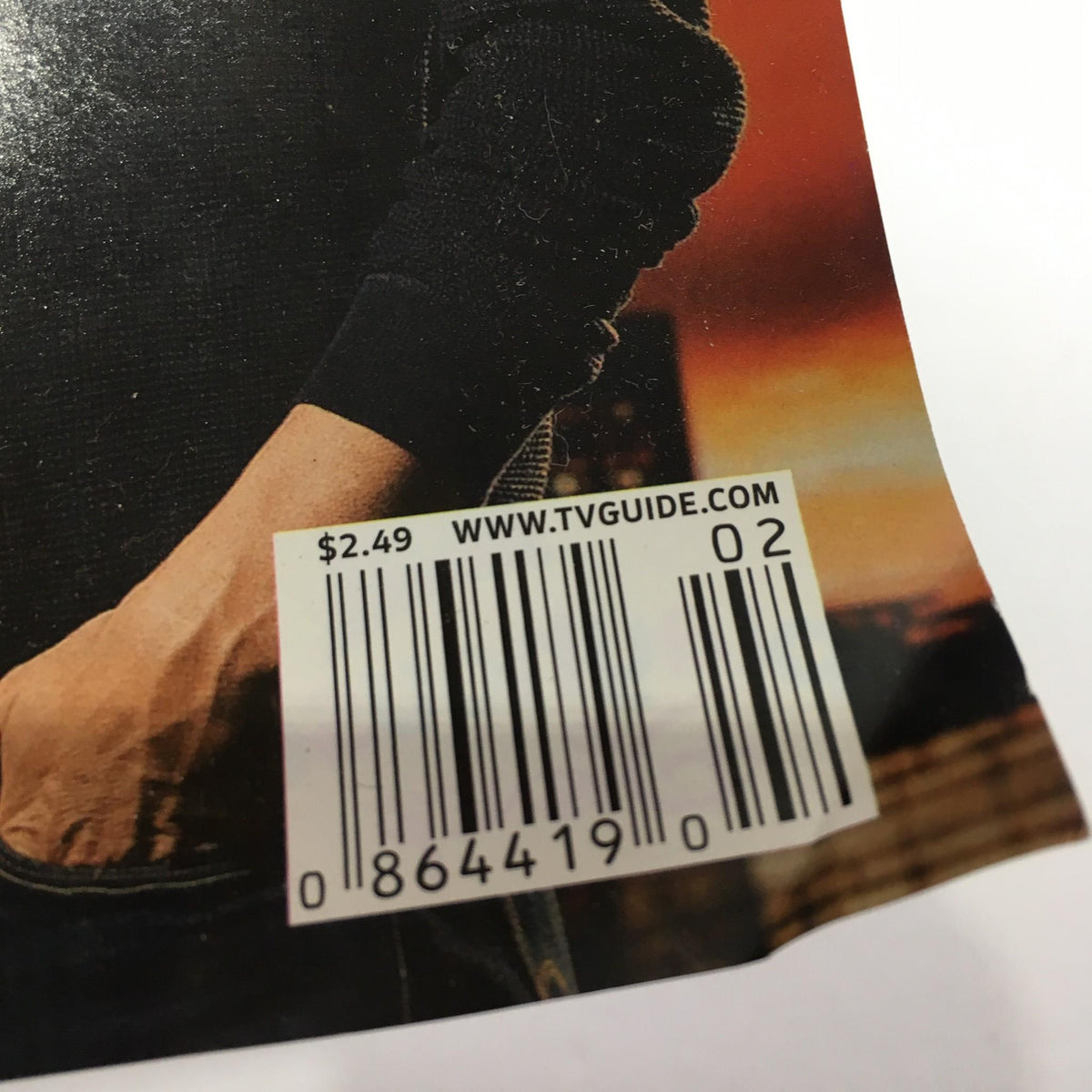 Image of the back cover of TV Guide January 8-14 2007 featuring a barcode and price, emphasizing the magazine’s role in TV previews and entertainment.