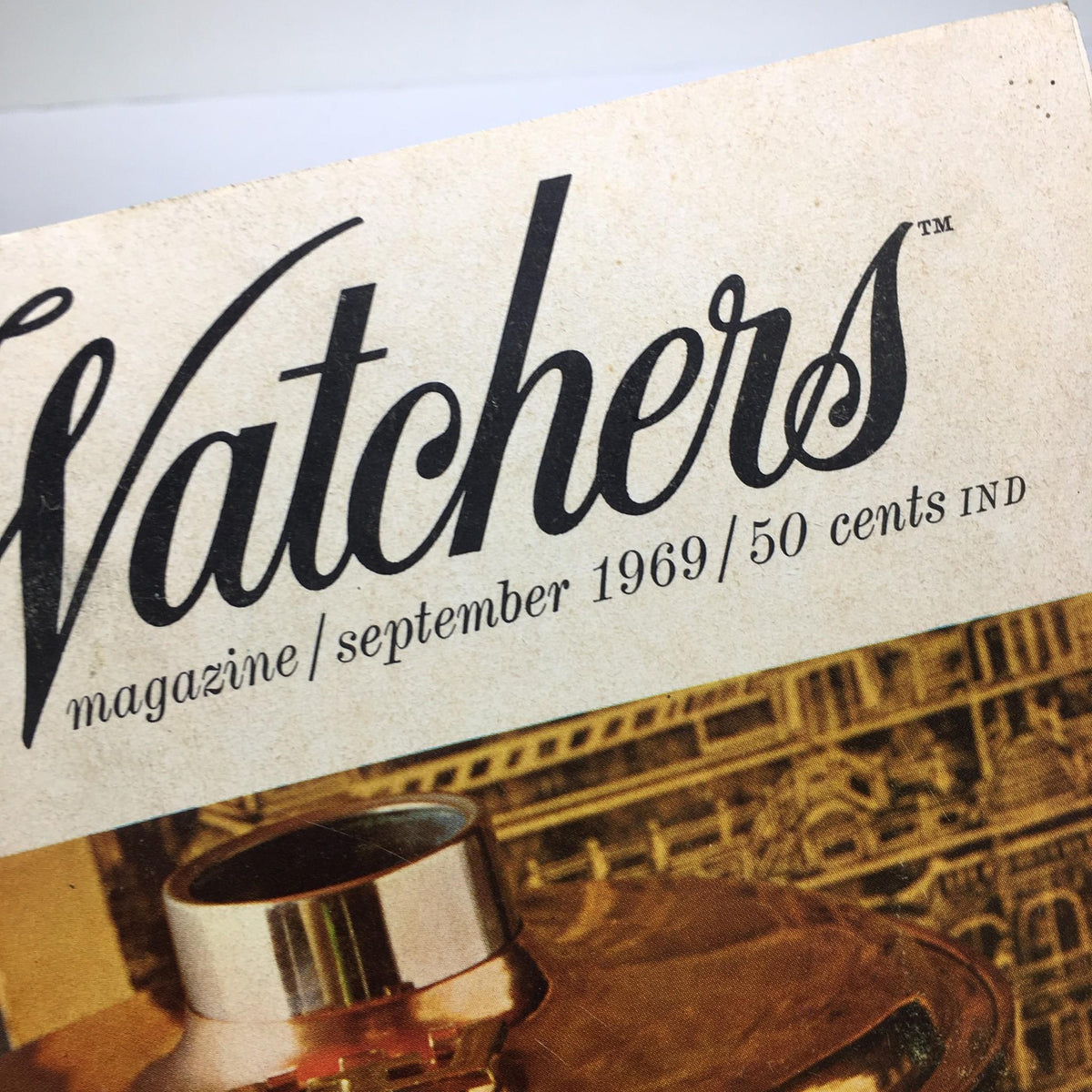 Cover of Weight Watchers Magazine September 1969 showcasing the title and date, highlighting its vintage appeal.